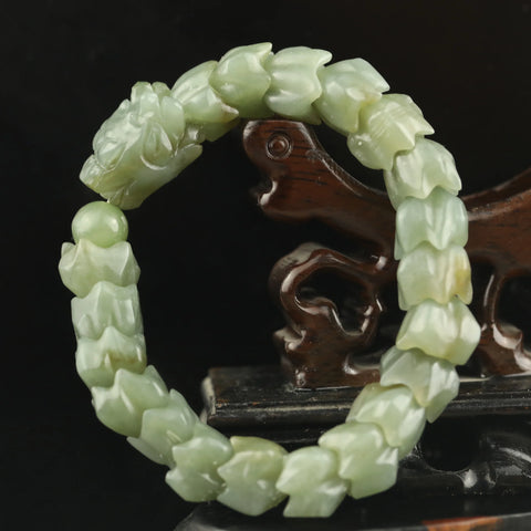Green Jade Dragon Bracelet-ToShay.org
