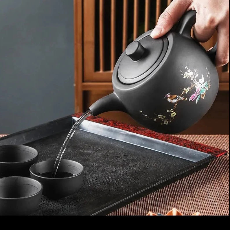 Yixing Clay Painted Teapots-ToShay.org