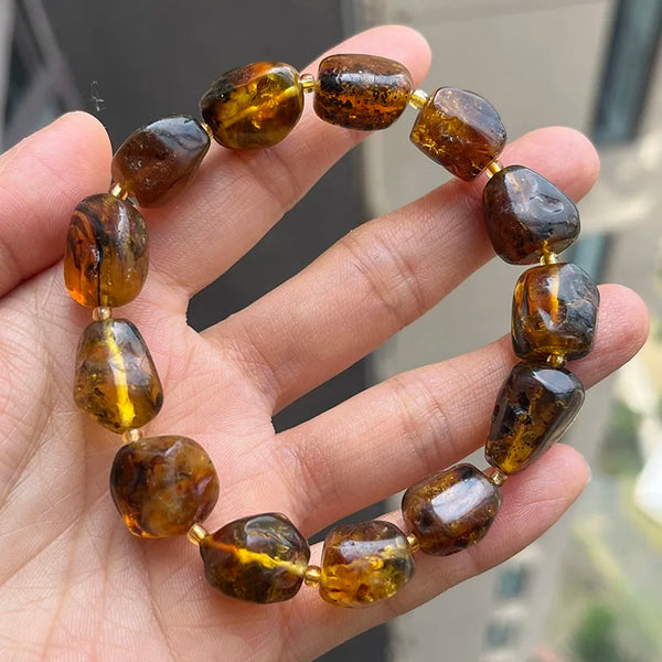 Yellow Amber Bracelet-ToShay.org