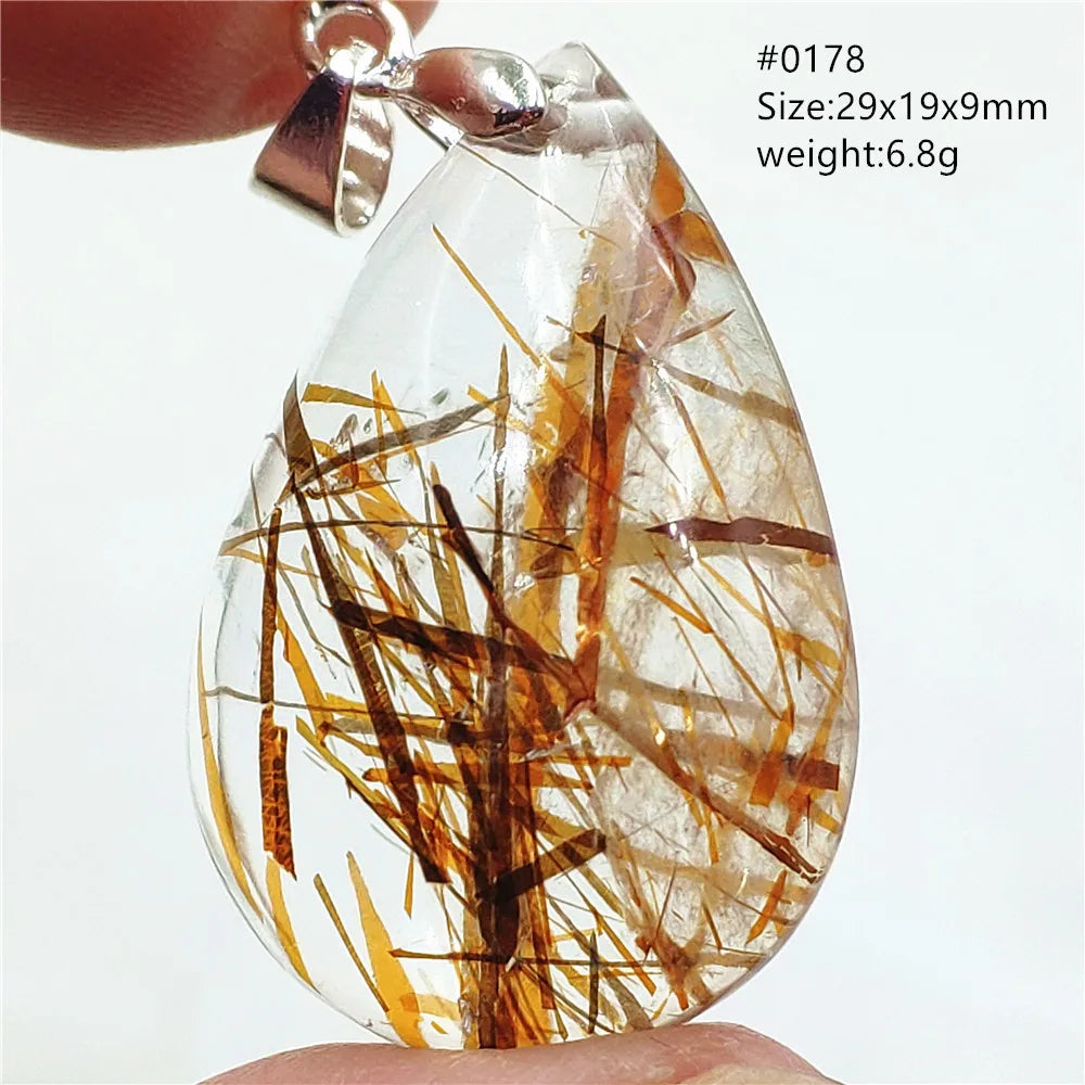 Black Gold Rutilated Quartz-ToShay.org