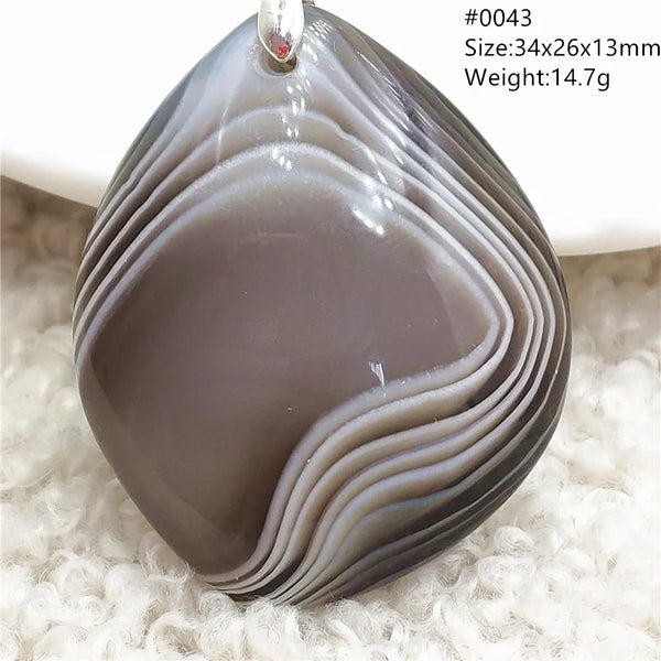Black Agate Pendant-ToShay.org