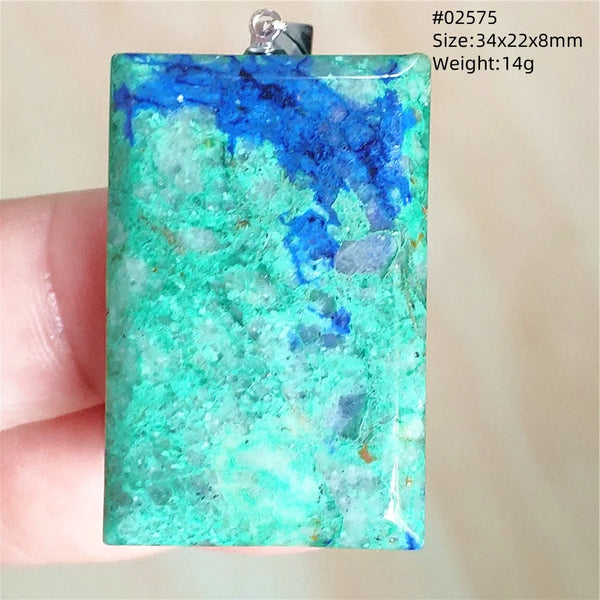 Blue Azurite Pendant-ToShay.org