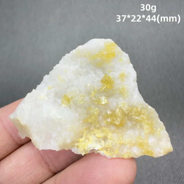 Yellow Barite Mineral Quartz-ToShay.org