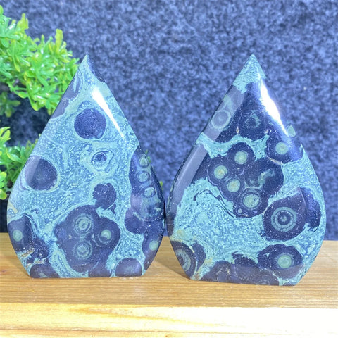 Blue Malachite Crystal Torch-ToShay.org