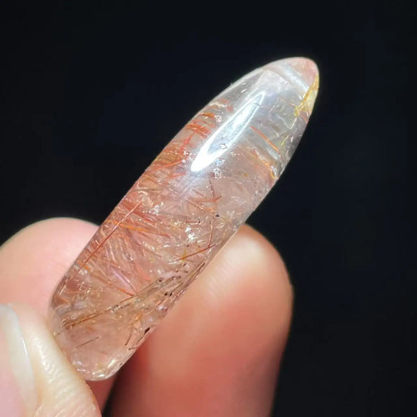 Red Copper Rutile Pendant-ToShay.org
