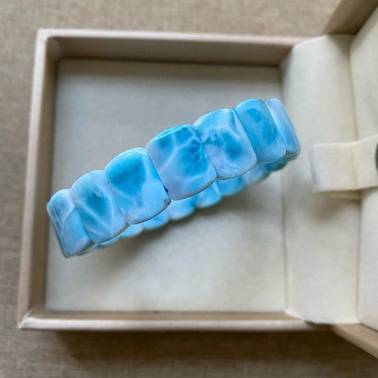 Blue Larimar Bracelet-ToShay.org