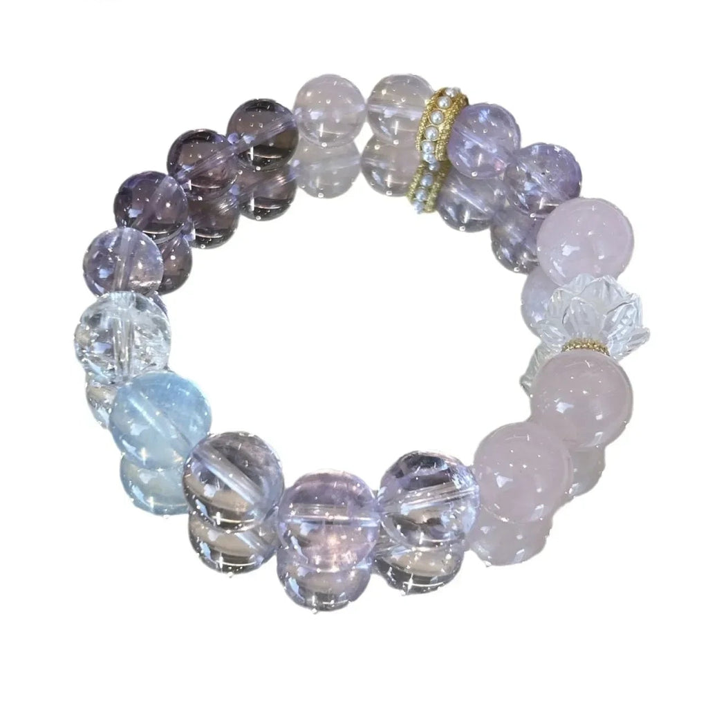 Purple Amethyst Pink Crystal-ToShay.org