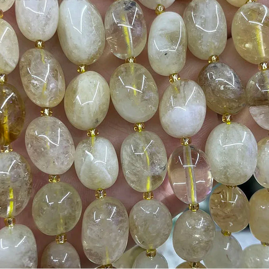 Yellow Citrine Crystal Beads-ToShay.org