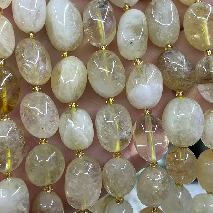 Yellow Citrine Crystal Beads-ToShay.org