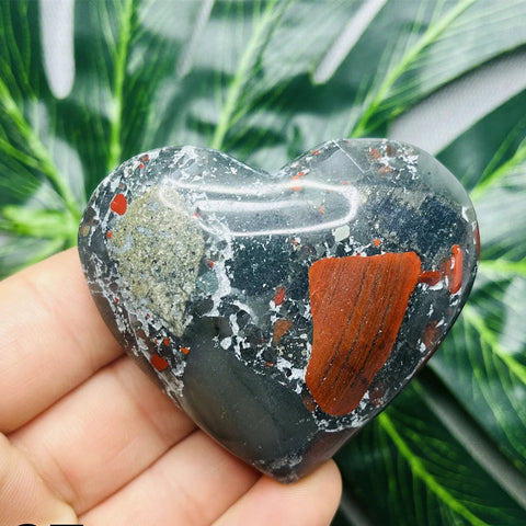 Green Blood Stone Heart-ToShay.org