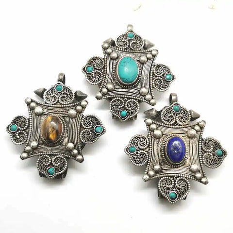 Tibetan Prayer Box Amulet-ToShay.org