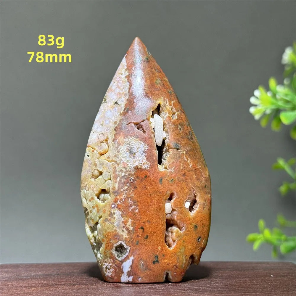 Green Marine Jasper Flame-ToShay.org