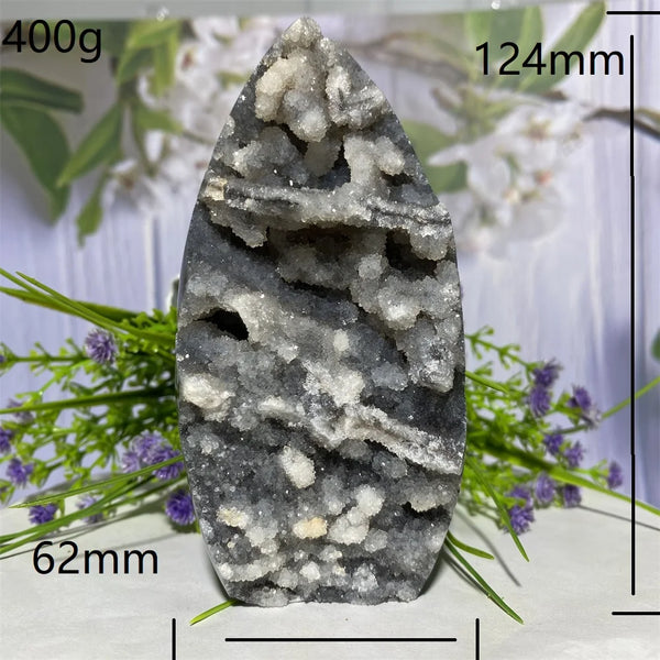 Grey Sphalerite Crystal Cluster-ToShay.org