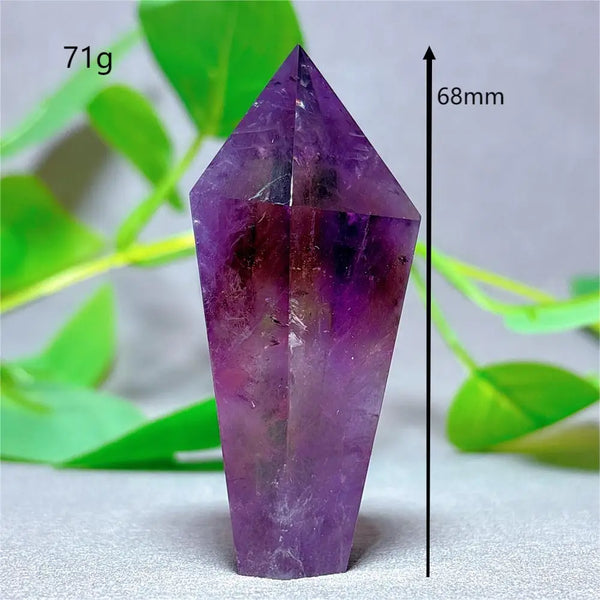 Purple Amethyst Wand Point-ToShay.org