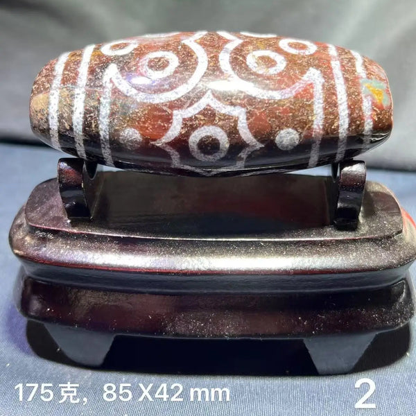 Tibetan Eye Agate Dzi Bead-ToShay.org