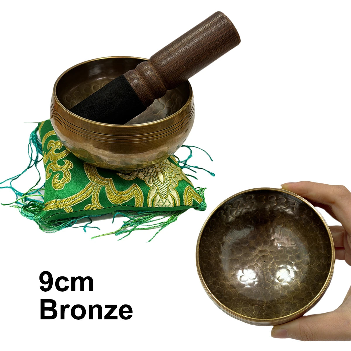 Tibetan Bronze Singing Bowl-ToShay.org