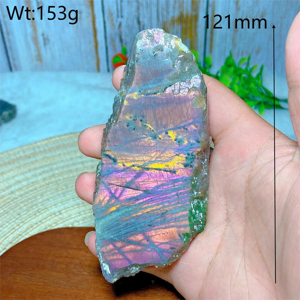 Purple Labradorite Slice-ToShay.org