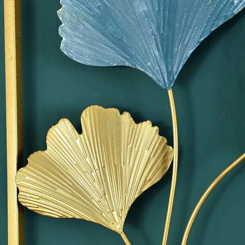 Wrought Iron Leaf Wall Art-ToShay.org