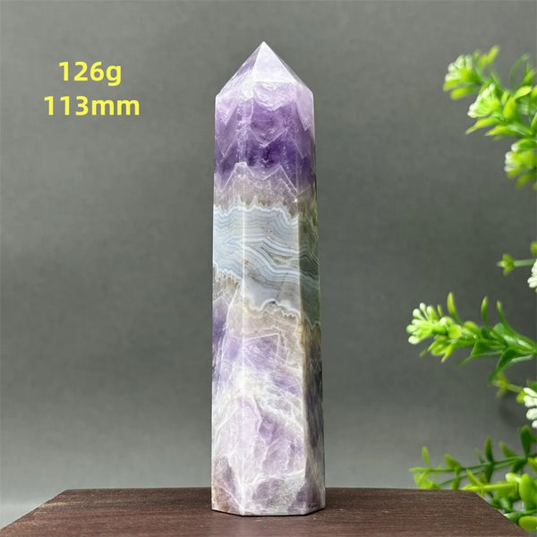 Purple Amethyst Wand-ToShay.org