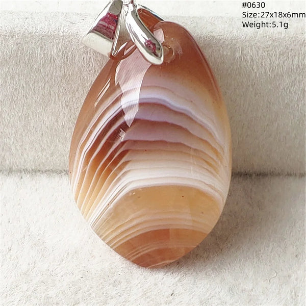 Grey Lace Agate Pendant-ToShay.org