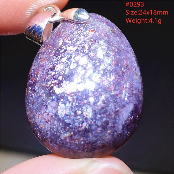 Red Blue Lolite Pendant-ToShay.org