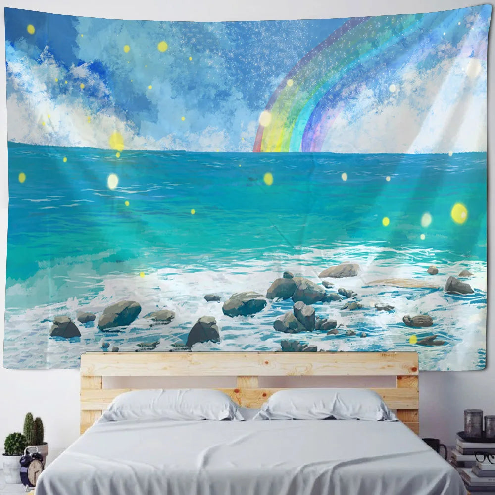 Cloudy Sky Tapestry-ToShay.org
