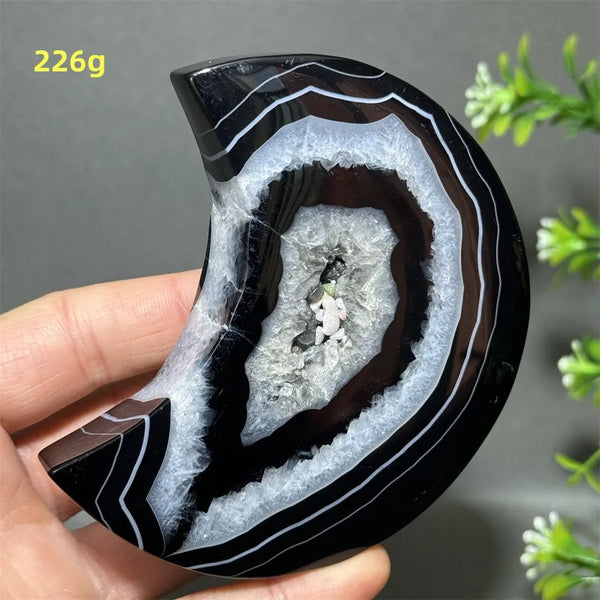 Black Agate Moon-ToShay.org