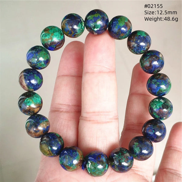 Blue Malachite Azurite Bracelet-ToShay.org