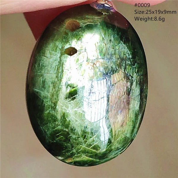 Green Diopside Pendant-ToShay.org