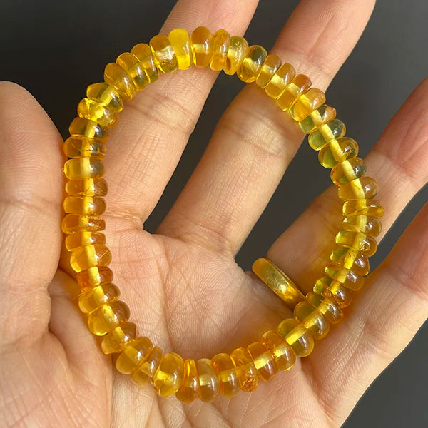 Yellow Amber Bracelets-ToShay.org