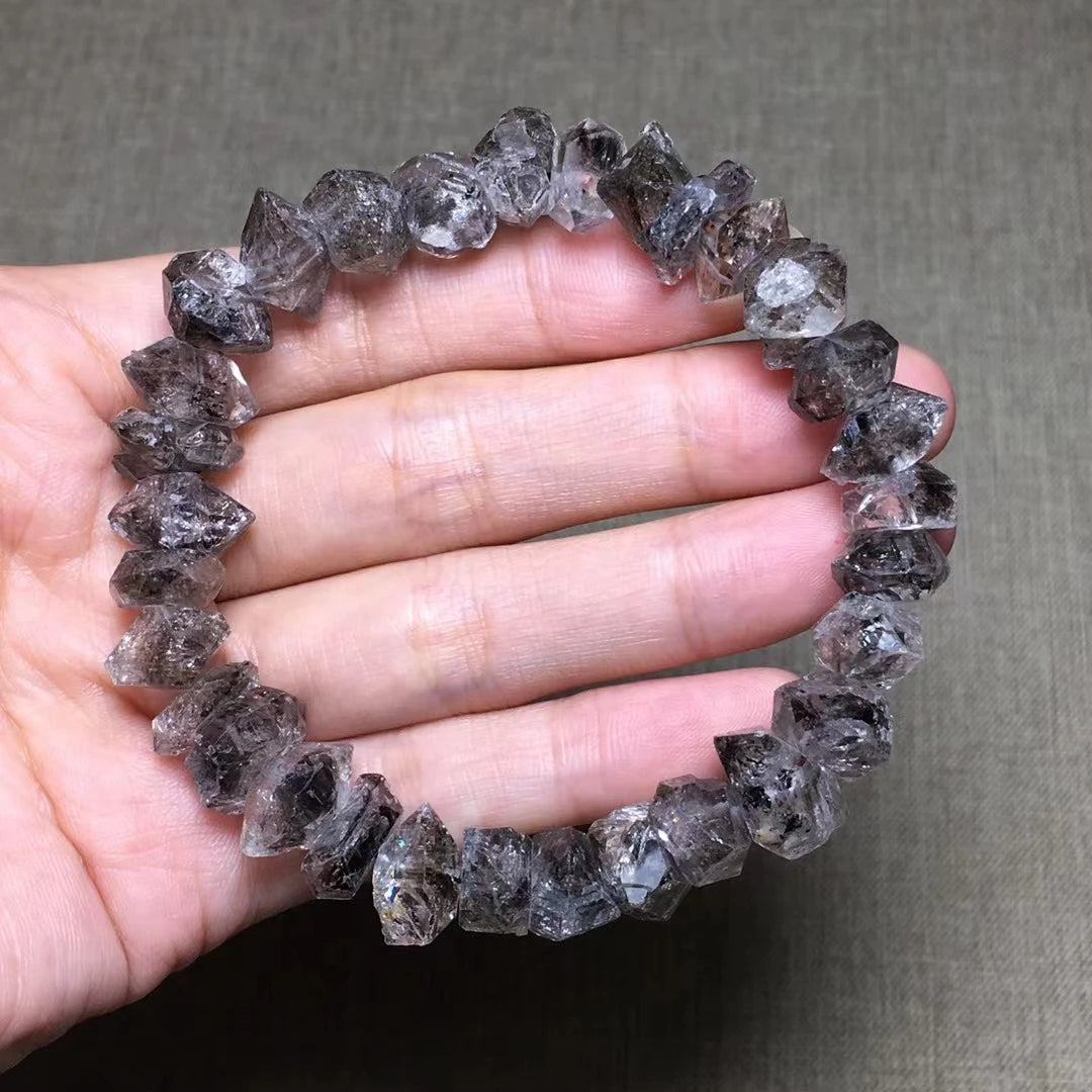 Black Diamond Quartz Bracelet-ToShay.org