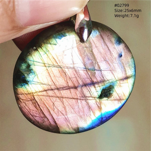 Blue Light Labradorite Pendant-ToShay.org