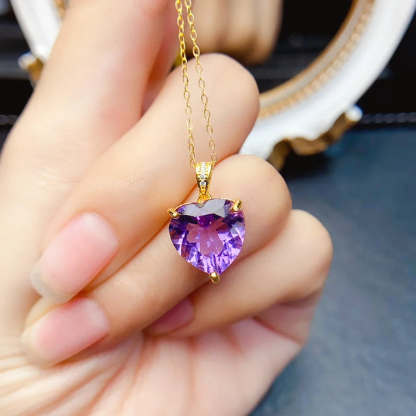 Purple Amethyst Pendant-ToShay.org