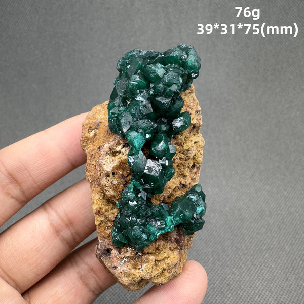 Green Dioptase Quartz-ToShay.org