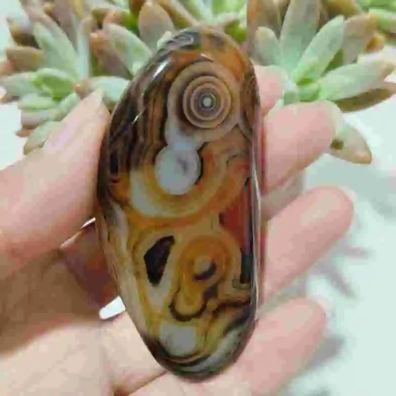 Red Lace Agate Pendant-ToShay.org