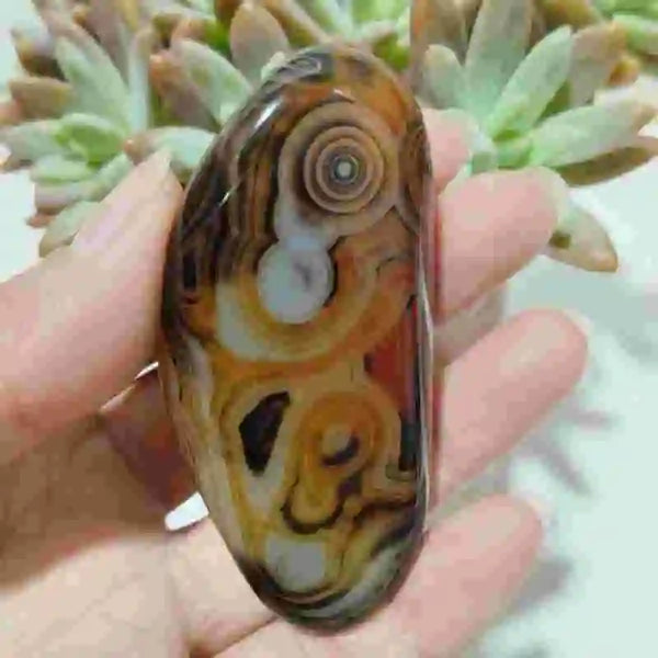 Red Lace Agate Pendant-ToShay.org