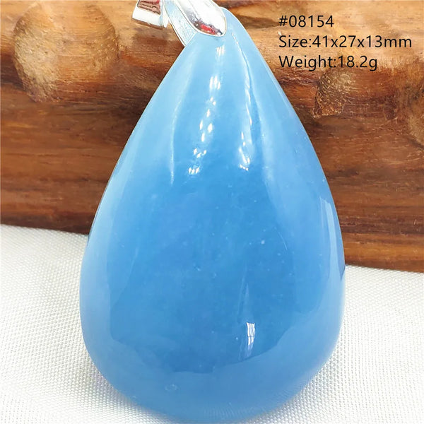 Blue Aquamarine Pendant-ToShay.org
