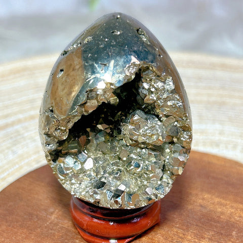 Silver Pyrite Geode Eggs-ToShay.org