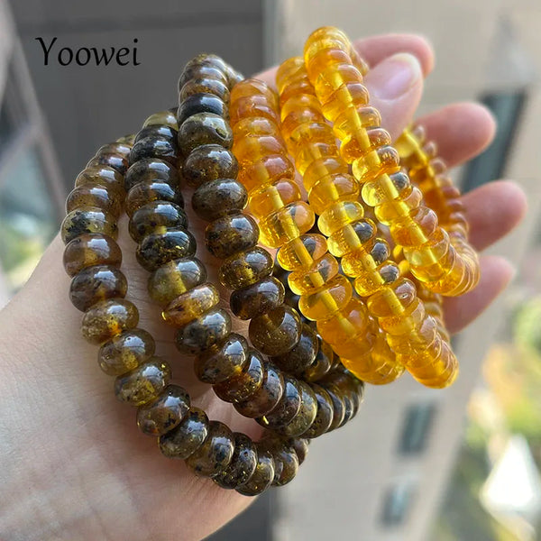 Yellow Amber Bracelets-ToShay.org