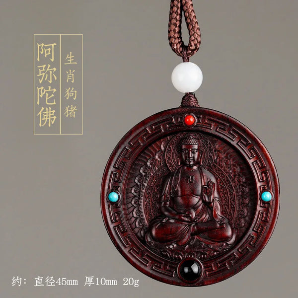 Sandalwood Ksitigarbha Pendant-ToShay.org