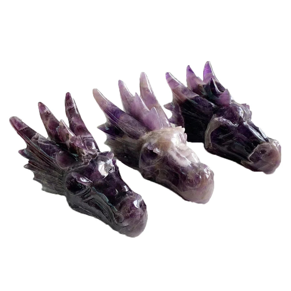 Purple Dream Amethyst Dragon-ToShay.org