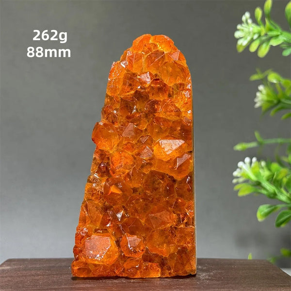 Orange Citrine Cave Cluster-ToShay.org