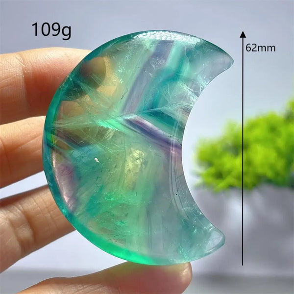 Rainbow Fluorite Moon-ToShay.org
