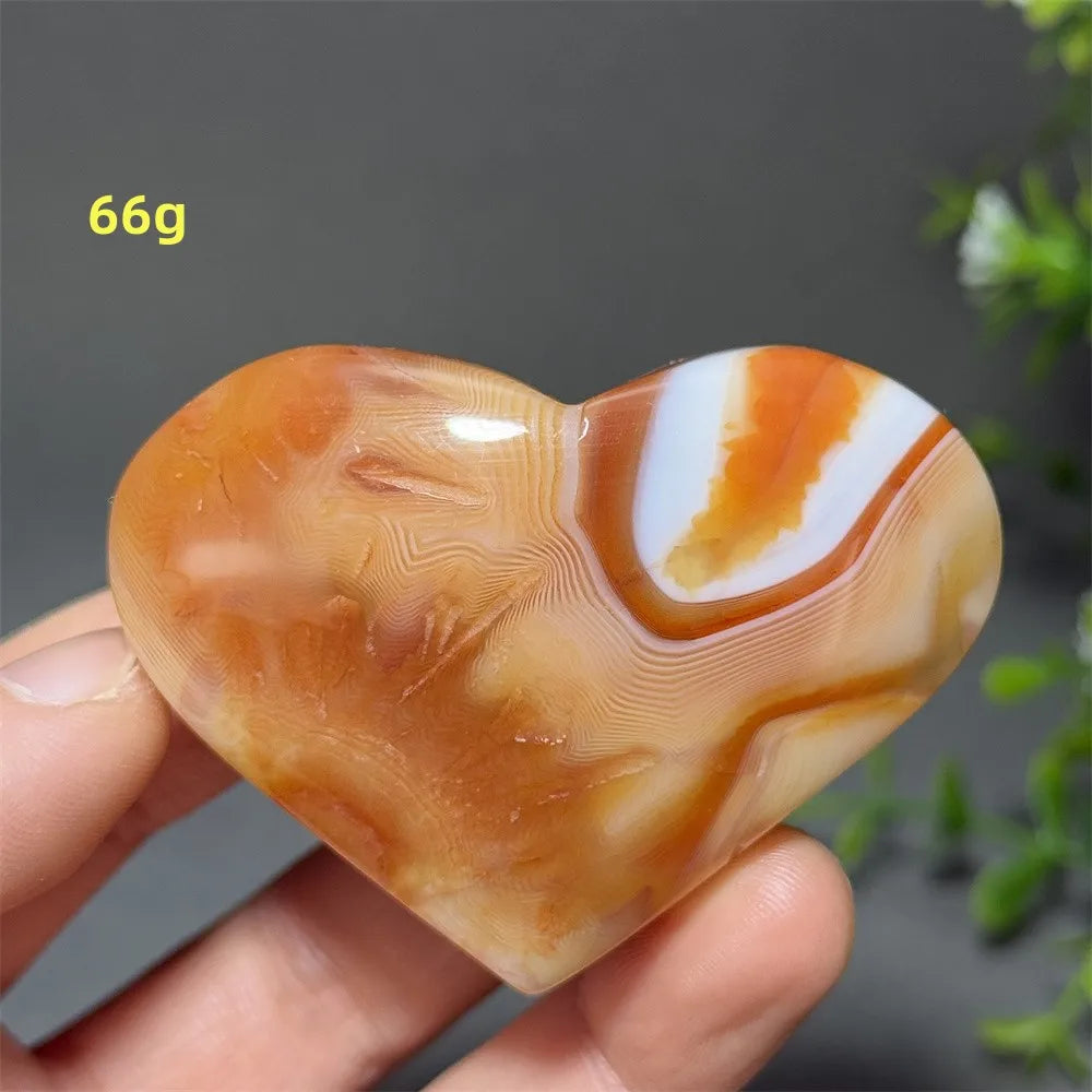Red Agate Heart-ToShay.org