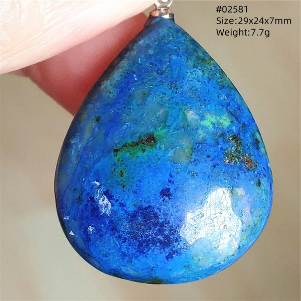 Blue Azurite Pendant-ToShay.org