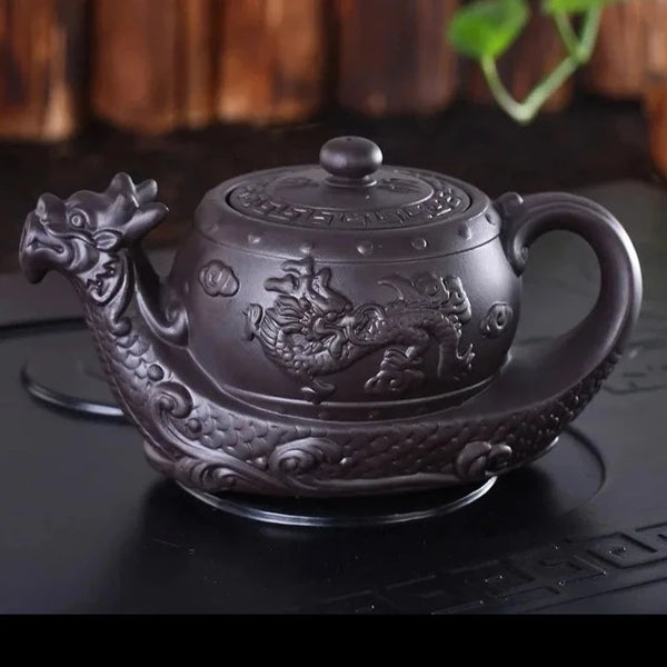 Dragon Clay Teapot-ToShay.org