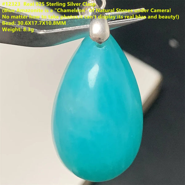 Blue Amazonite Pendants-ToShay.org