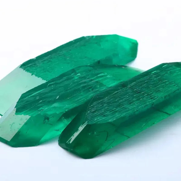 Green Crystal Cut Emerald-ToShay.org