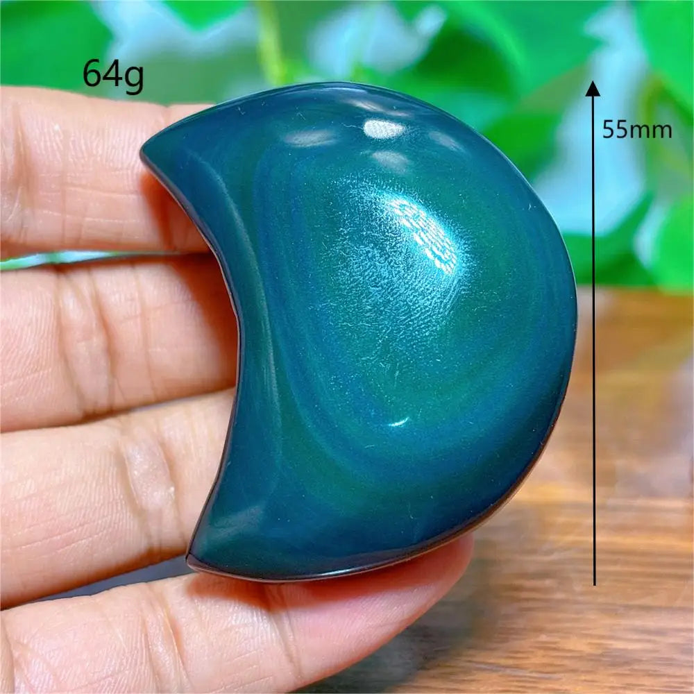 Rainbow Obsidian Moon-ToShay.org