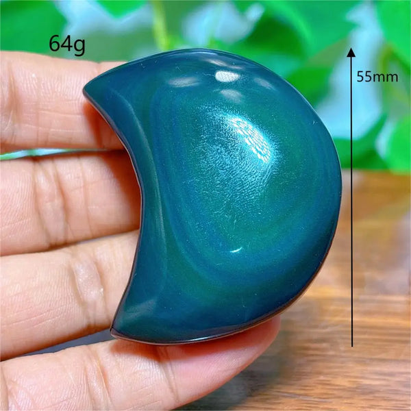 Rainbow Obsidian Moon-ToShay.org